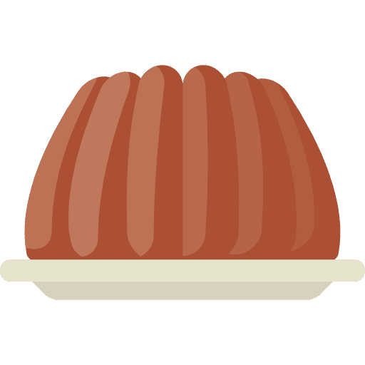 Jelly sweet food and restaurant sugar icon