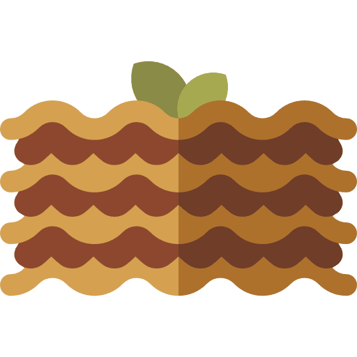 Lasagna mediterranean italian food food icon