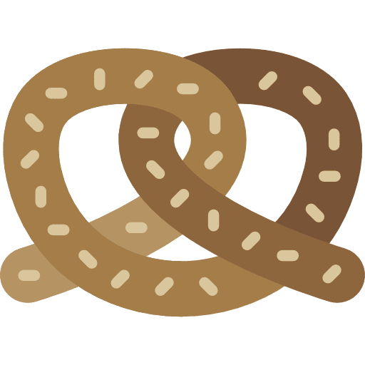 Pretzel food food and restaurant pretzel icon