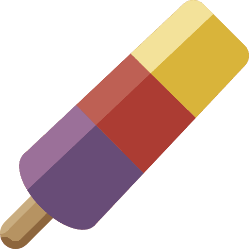 Ice cream dessert summertime food and restaurant icon