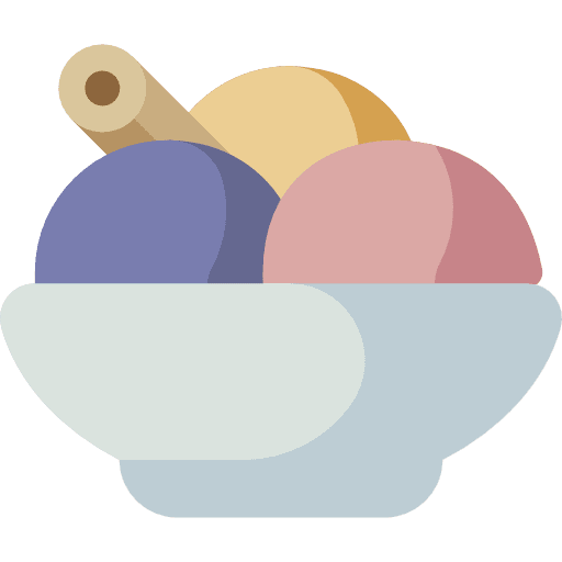 Ice cream sweet summertime summer icon