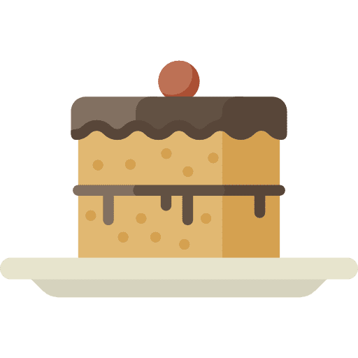 Piece of cake food piece of cake bakery icon