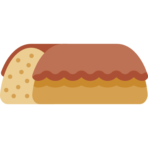 Cake food and restaurant cook cake icon