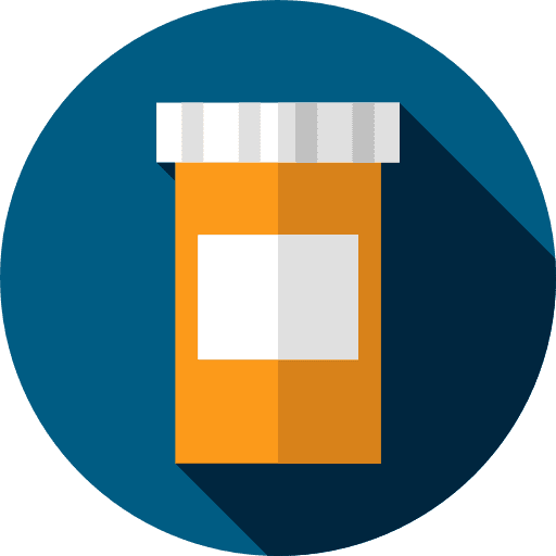 Medicine pills heal healthcare and medical icon