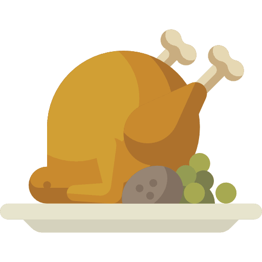 Roast chicken roast chicken food chicken leg icon