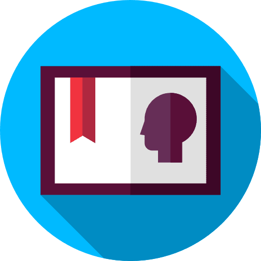 Book book brain healthcare and medical icon