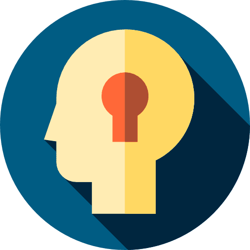 Lock lock medical mental icon