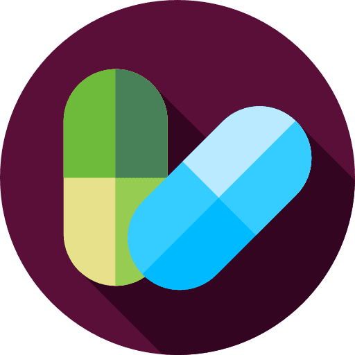 Pills healthcare remedy medicines icon