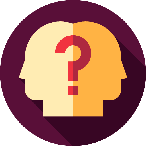 Bipolar illness healthcare and medical psychology icon