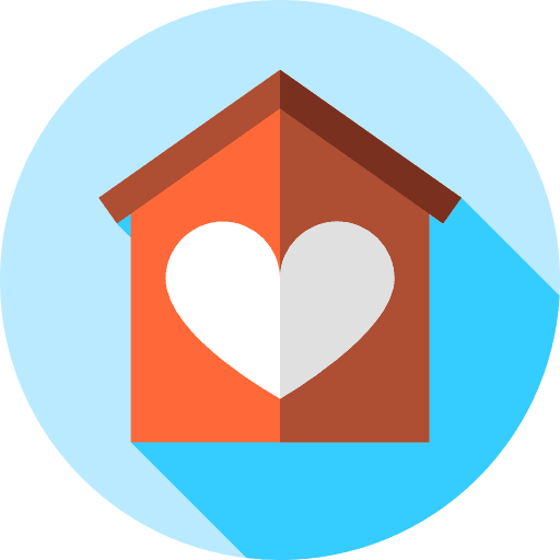 House love residence romantic icon