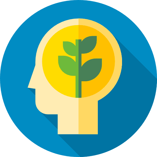 Psychology medical mental healthcare and medical icon