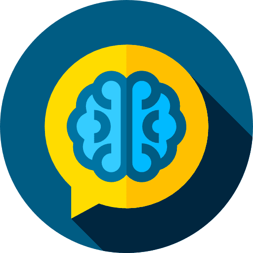 Psychology mental healthcare and medical psychology icon