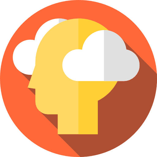 Fancy mental psychology fancy icon