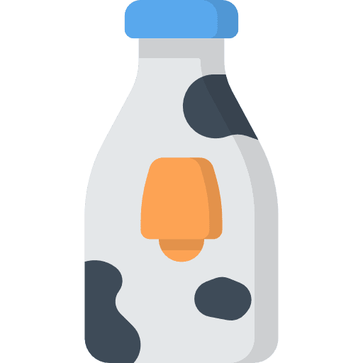 Milk breakfast healthy food food icon