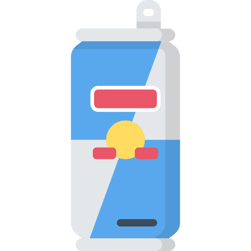 Soda sugar can kawaii icon