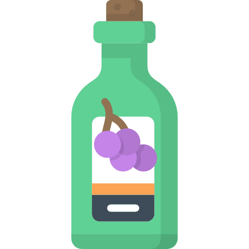 Wine kawaii food alcoholic drinks icon