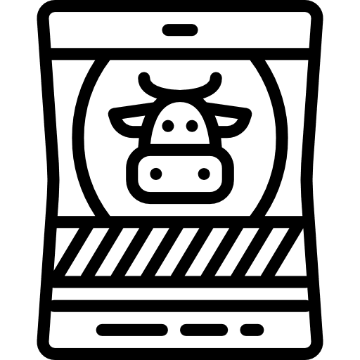 Beef meat pork proteins icon