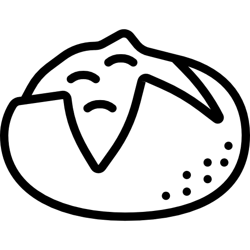 Potato potatoes food organic icon