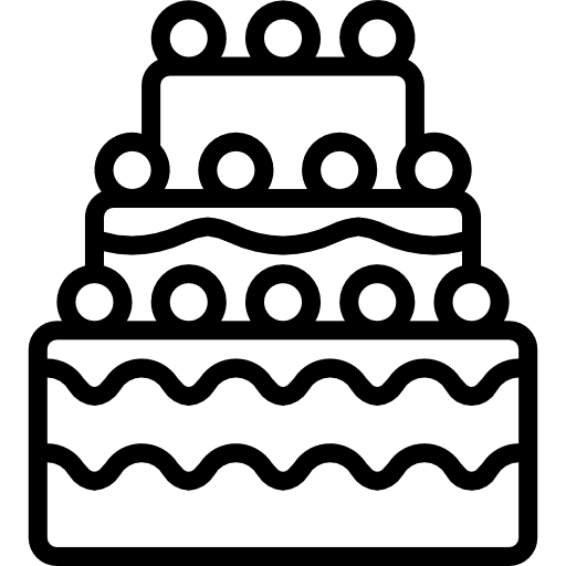 Cake cook sweet food icon