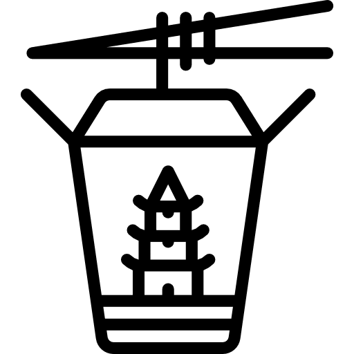 Chinese food food noodles take away icon