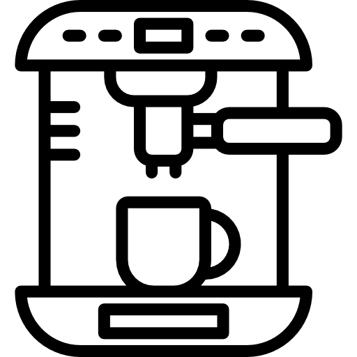 Coffee machine coffee machine food and restaurant technology icon