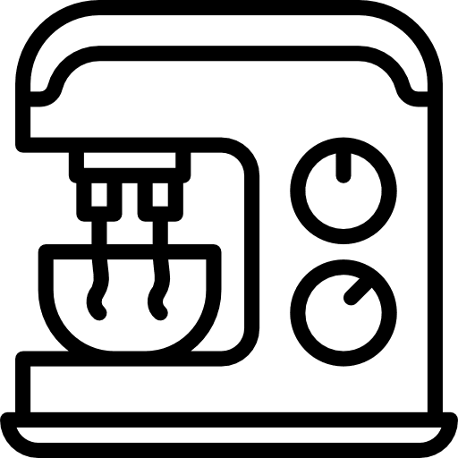 Coffee machine food and restaurant coffee machine technology icon