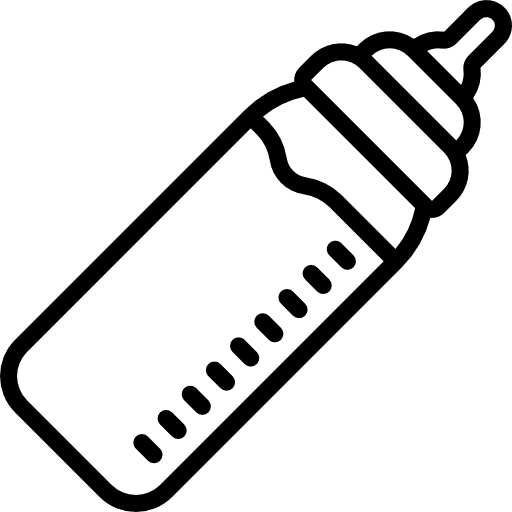 Feeder children kid and baby feeder icon