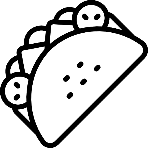 Taco food foods tacos icon