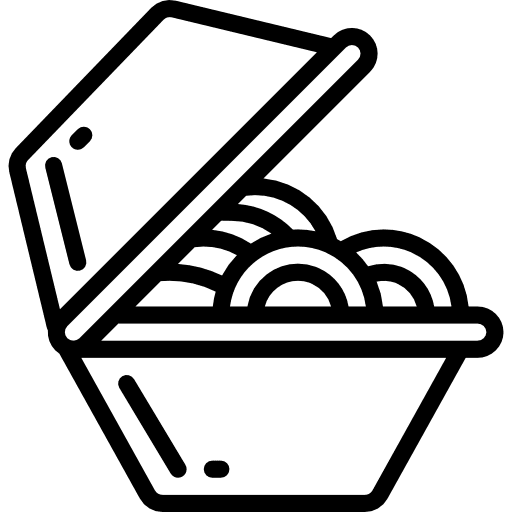 Noodles food and restaurant chinese food noodles icon