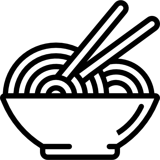 Noodles food spaguetti noodles icon