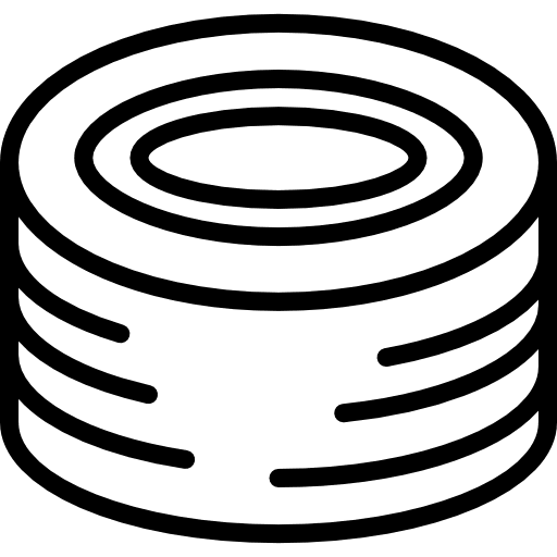 Sushi food and restaurant maki raw icon