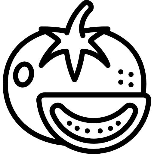 Tomato healthy food fruit tomato icon