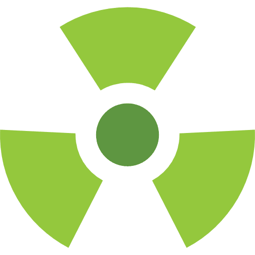 Nuclear signaling science physics icon