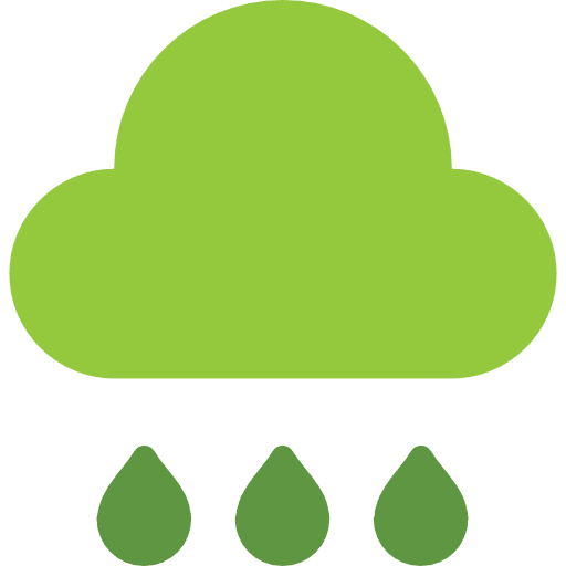 Rain sky weather rain icon