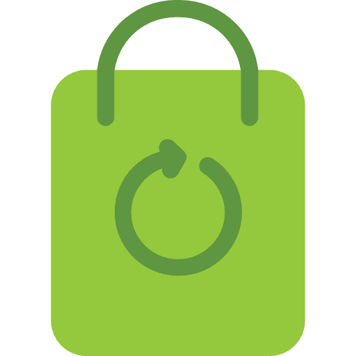 Recycling bag bags recycling bag recycle icon