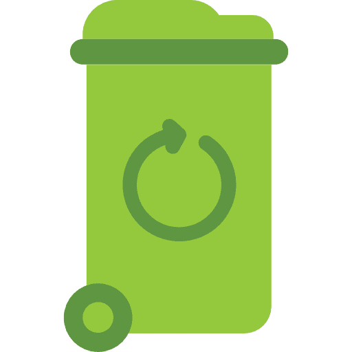 Recycling bin trash recycling bin garbage icon