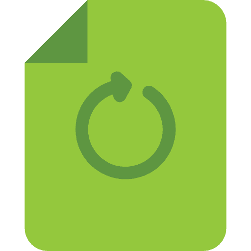Recycling paper files and folders arrows papers icon