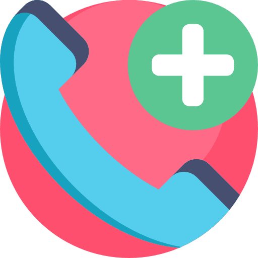 Call call telephone plus icon