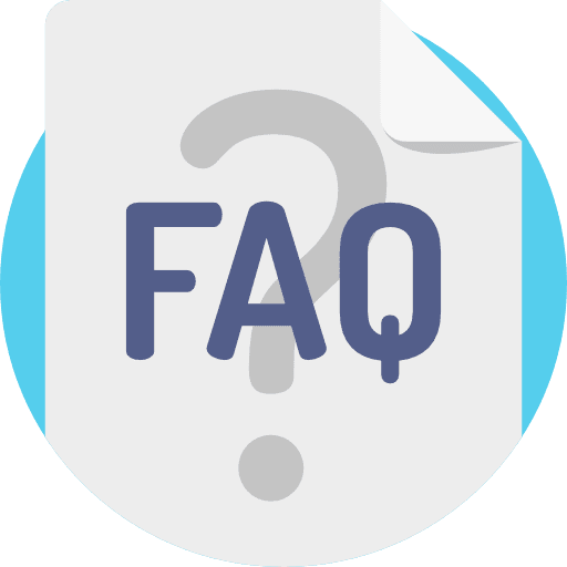 Faq message answer education icon