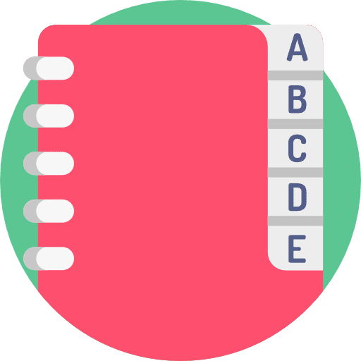 Notebook notebook business bookmark icon