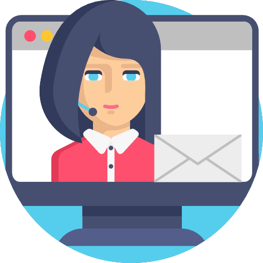 Support business and finance microphone communications icon