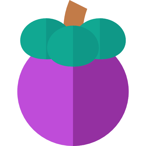 Mangosteen mangosteen healthy food food and restaurant icon
