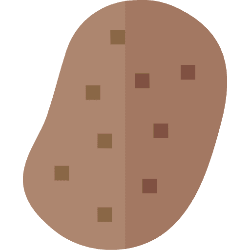 Potato food vegetarian vegetable icon