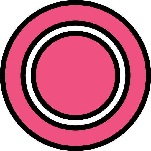 Circle video game gamepad multimedia icon