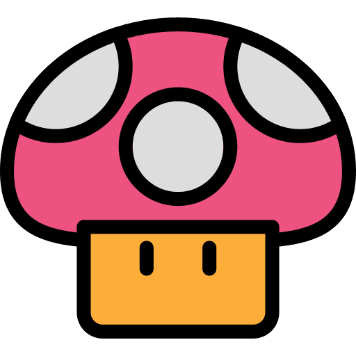 Mushroom video game mushroom videogame icon