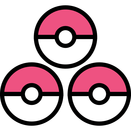 Pokeballs pokemon pokeballs video game icon