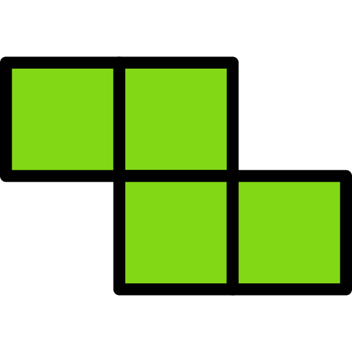 Tetris video game tetris shapes icon
