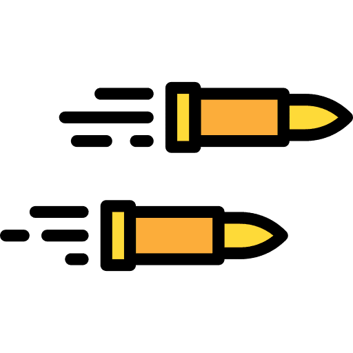 Bullet gun guns bullet icon