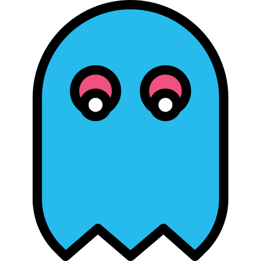 Ghost videogame leisure game icon