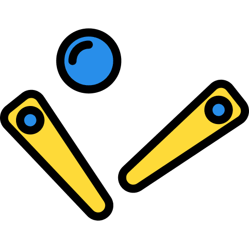 Pinball gaming game pinball icon